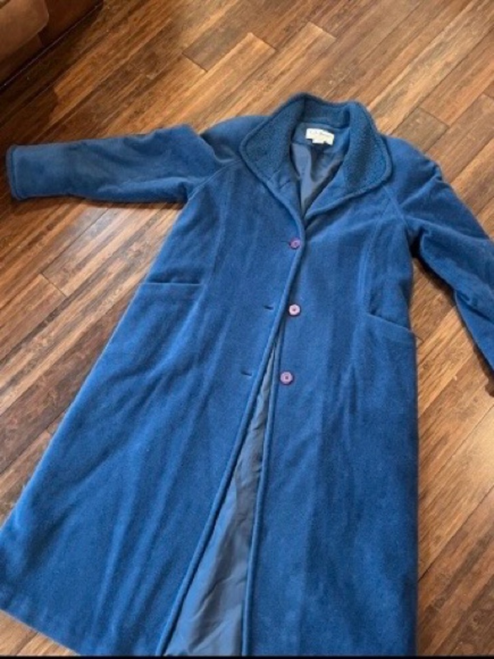 Vintage LL Bean wool peacoat